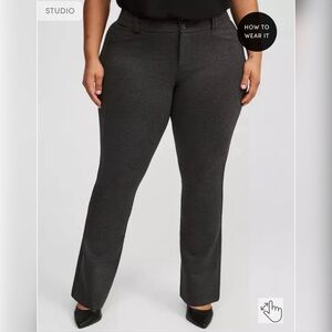 Torrid Trouser Bootcut Ponte Pant 🩶